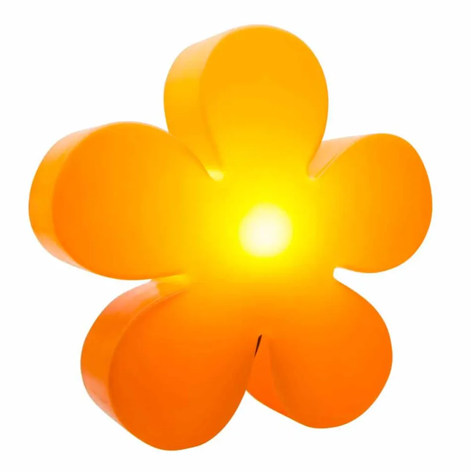 Lámpara de Pie o Mesa de Diseño Moderno con Flor de Colores - Fiorestar Viadurini