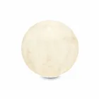 Lámpara de diseño de mesa In-es.artdesign T.moon en nebulita blanca Viadurini