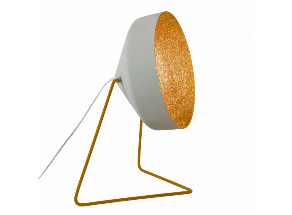 Lámpara de pie de diseño In-es.artdesign Cyrcus F Hormigón pintado Viadurini