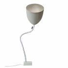 Lámpara de pie de diseño In-es.artdesign Flower Hormigón pintado Viadurini