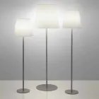 Lámpara de pie de diseño Ali Baba Steel Slide metal fabricado en Italia Viadurini
