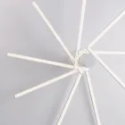 Lámpara de diseño de vidrio y metal fabricada en Italia para una decoración con estilo - Idra Viadurini