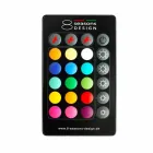 Lámpara de diseño moderno para interior o exterior en plástico de colores - Fungostar Viadurini