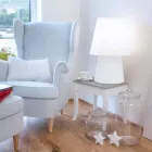 Lámpara de diseño moderno para interior o exterior en plástico de colores - Fungostar Viadurini