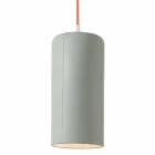 Lámpara de diseño suspendida In-es.artdesign Candle 1 en color laprene Viadurini