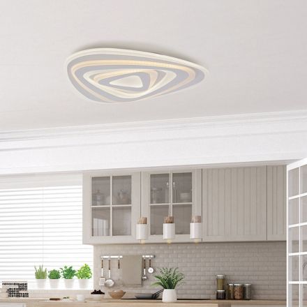 Elegante lámpara de cristal y metal fabricada en Italia para interiores refinados - Rigel Viadurini