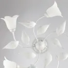 Elegante lámpara de cristal y metal Made in Italy para interiores refinados – Sirio Viadurini