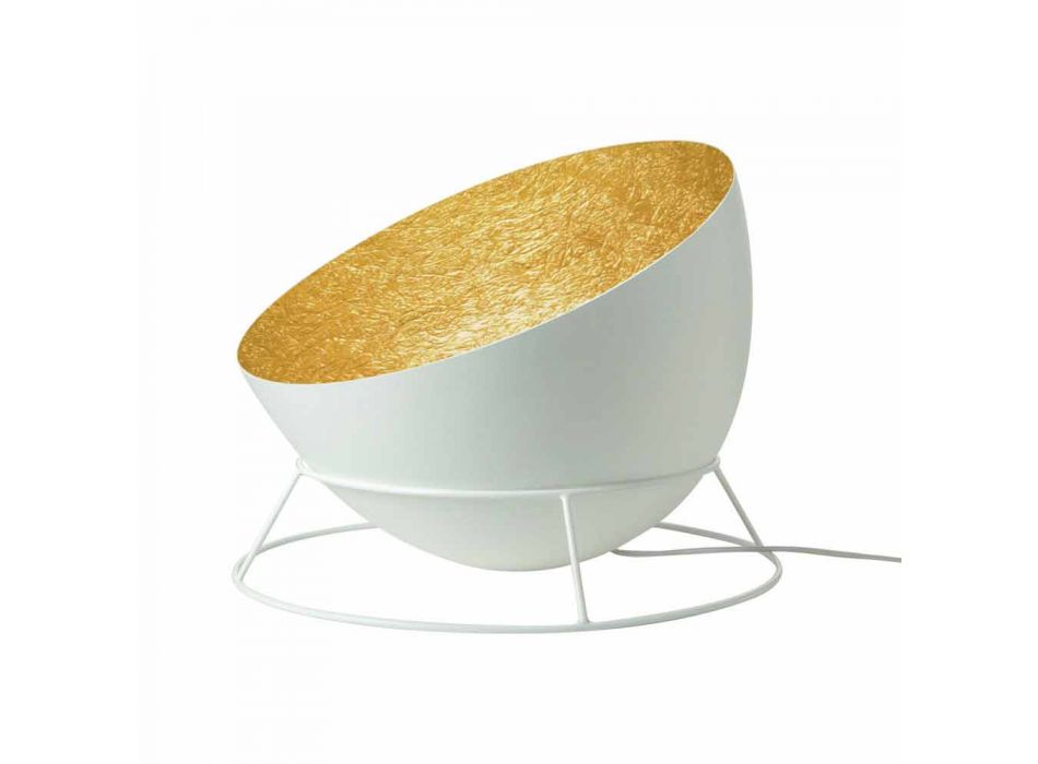 In-es.artdesign H2o F lámpara de pie color acero y nebulita Viadurini