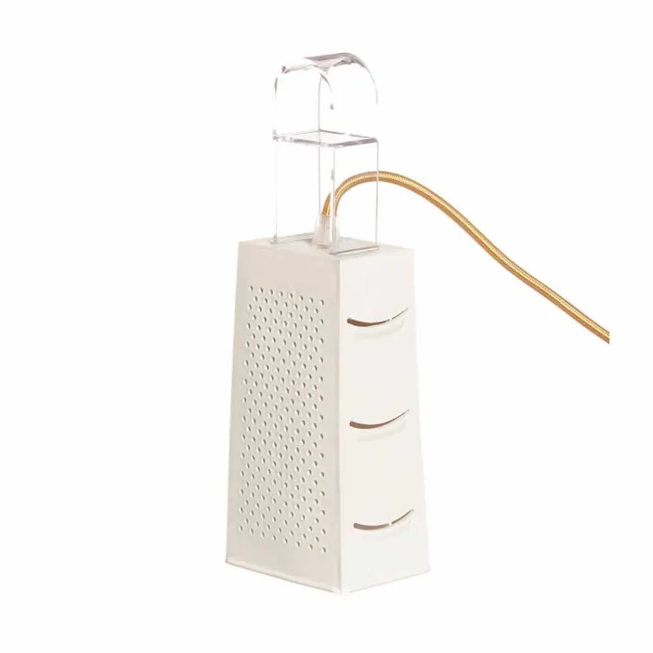 Lámpara de mesa laprene In-es.artdesign Modern Cacio & Pepe Viadurini