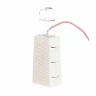 Lámpara de mesa laprene In-es.artdesign Modern Cacio & Pepe Viadurini