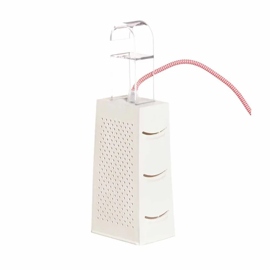 Lámpara de mesa laprene In-es.artdesign Modern Cacio & Pepe Viadurini