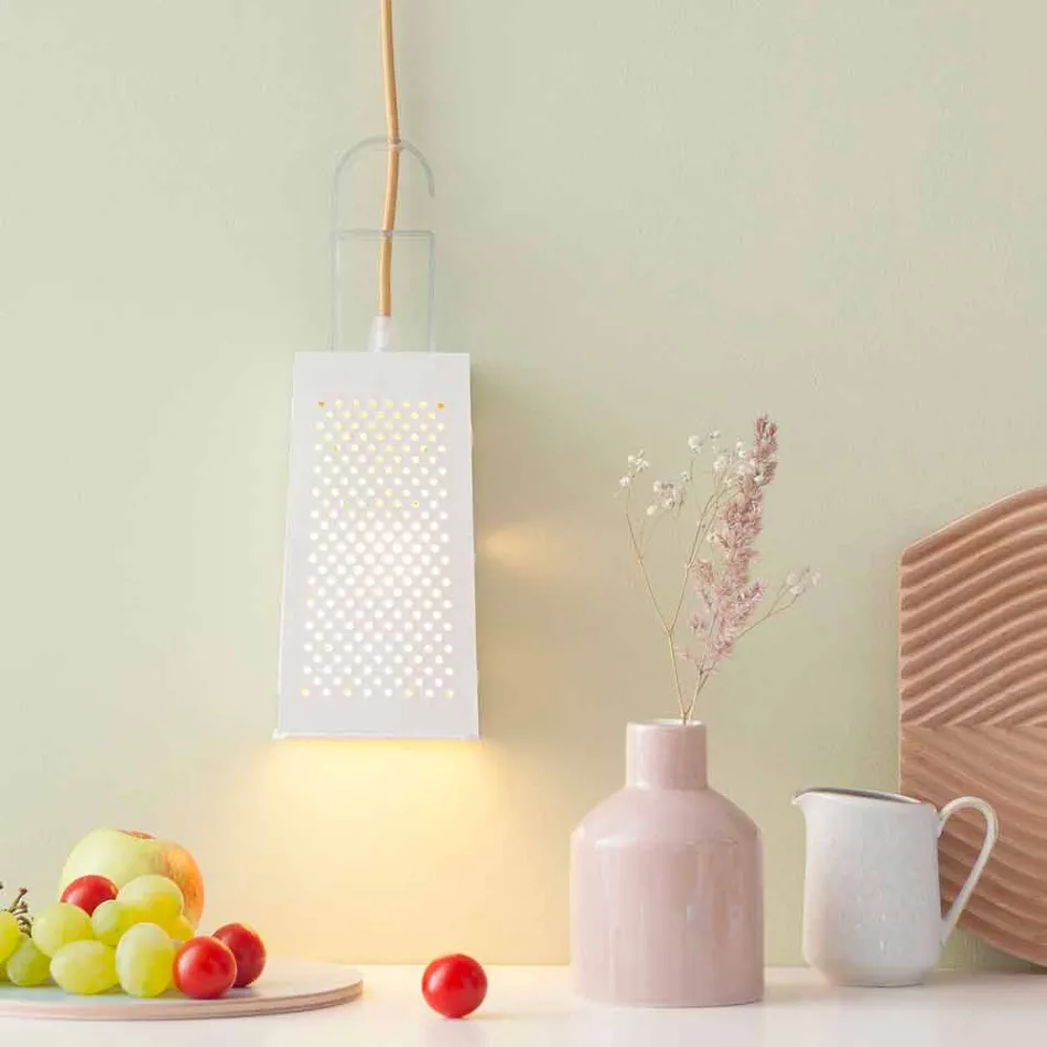 Lámpara de mesa laprene In-es.artdesign Modern Cacio & Pepe Viadurini