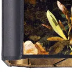 Grilli Zarafa hizo Italia mesita de noche de madera / lámpara de mesa Viadurini