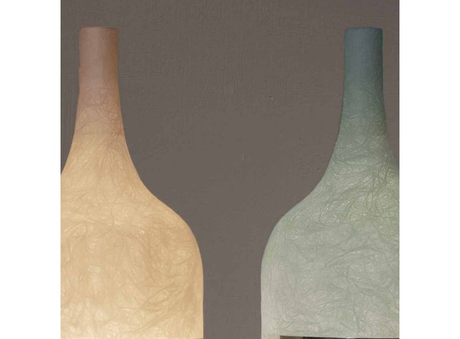 Lámpara de mesa en nebulita coloreada In-es.artdesign Luce Liquid1 Viadurini