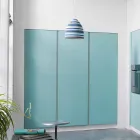 Lámpara colgante nebulita y lana In.es.artdesign Flower Stripe Viadurini