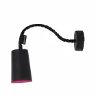 Lámpara de resina de pared In-es.artdesign Pintura con una tabla moderna. Viadurini