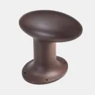 Lámpara de jardín LED con diseño de hierro fundido gris o marrón - Bitta by Il Fanale Viadurini