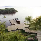 Lámpara de jardín LED de diseño en hierro fundido gris o marrón - Bitta by Il Fanale Viadurini