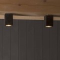 Plafón de exterior LED en arcilla, Smith - Toscot