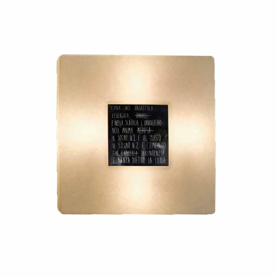 Lámpara de pared moderna In-es.artdesign Fragments 3 nebulite design Viadurini