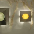 Lámpara de pared moderna In-es.artdesign Washmachine in nebulite Viadurini