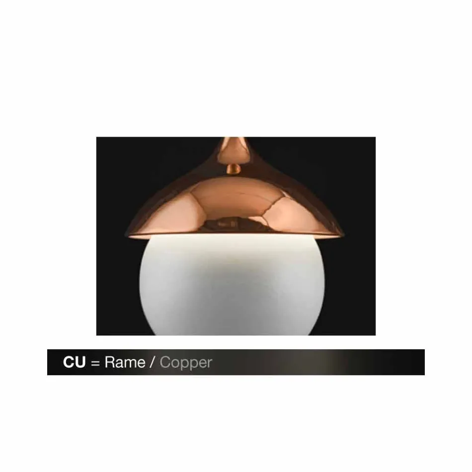 Lámpara moderna colgantes de cerámica La Lustri 9 Viadurini