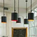 Lámpara colgante moderna In-es.artdesign Bin Resin pizarra