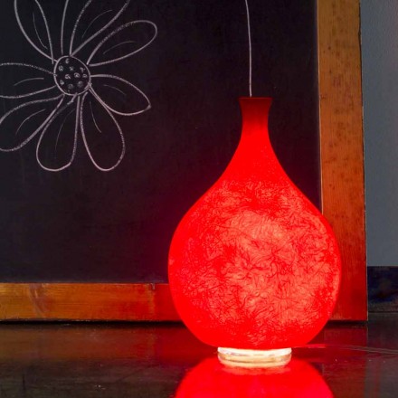 Lámpara de mesa moderna In-es.artdesign Luce2 light in nebulite Viadurini