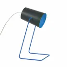 Lámpara de mesa moderna In-es.artdesign Paint T pizarra efecto Viadurini