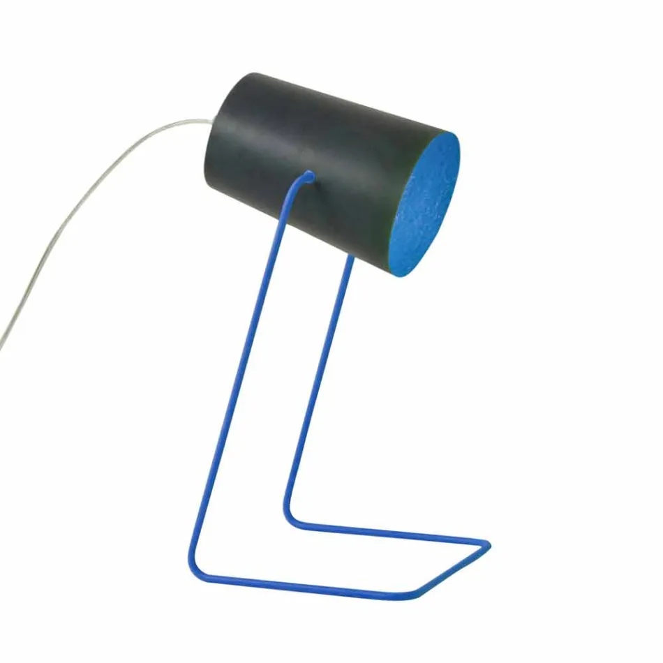 Lámpara de mesa moderna In-es.artdesign Paint T pizarra efecto Viadurini