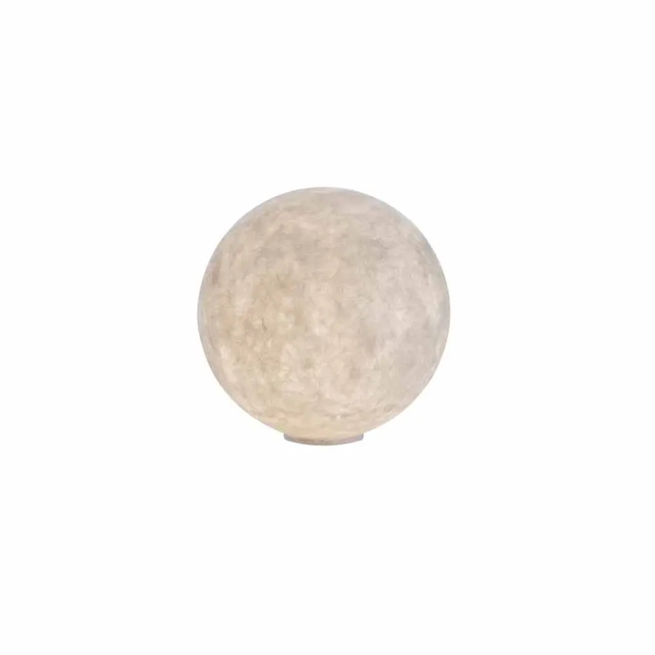 Lámpara de mesa esférica moderna In-es.artdesign Floor Moon nebulite Viadurini