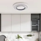 Lámpara moderna de vidrio y metal fabricada en Italia, ideal para cualquier habitación - Pavo Viadurini