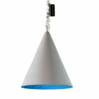Lámpara suspendida moderna In-es.artdesign Jazz Cemento acabado de cemento Viadurini
