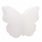 Lámpara para exteriores o interiores, White Butterfly Modern Design - Farfallastar Viadurini