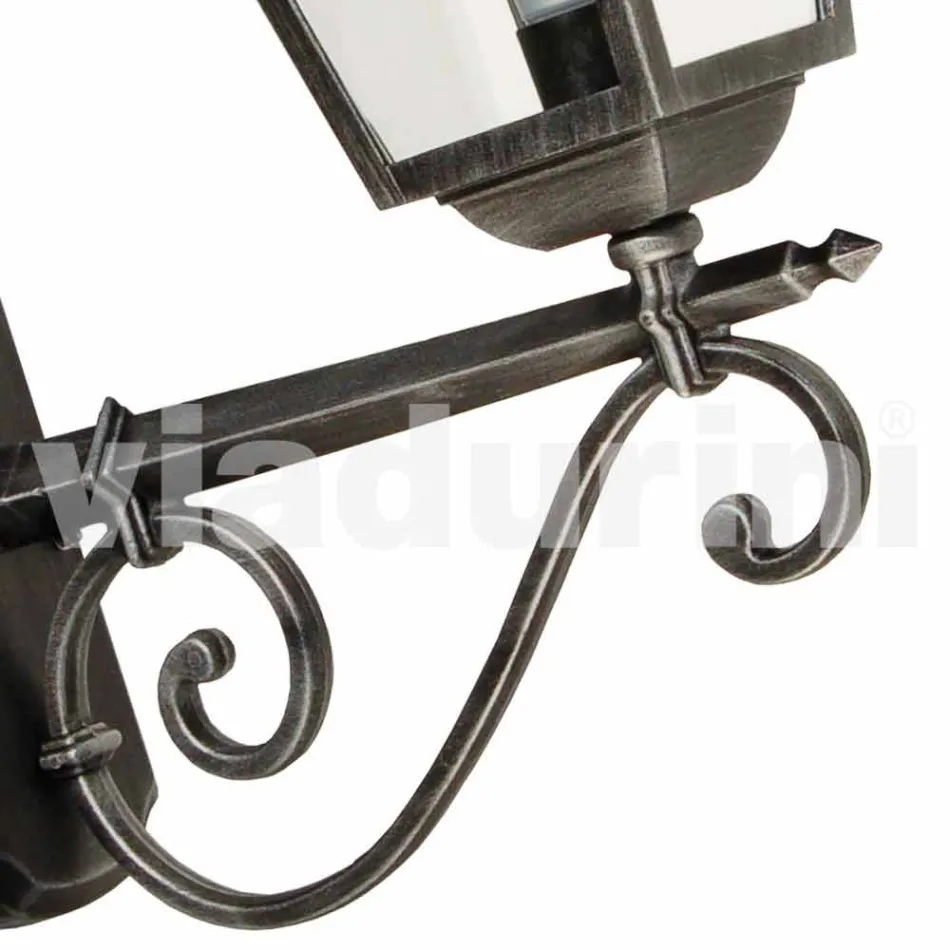 Aplique de exterior de aluminio fabricado en Italia, Aquilina. Viadurini