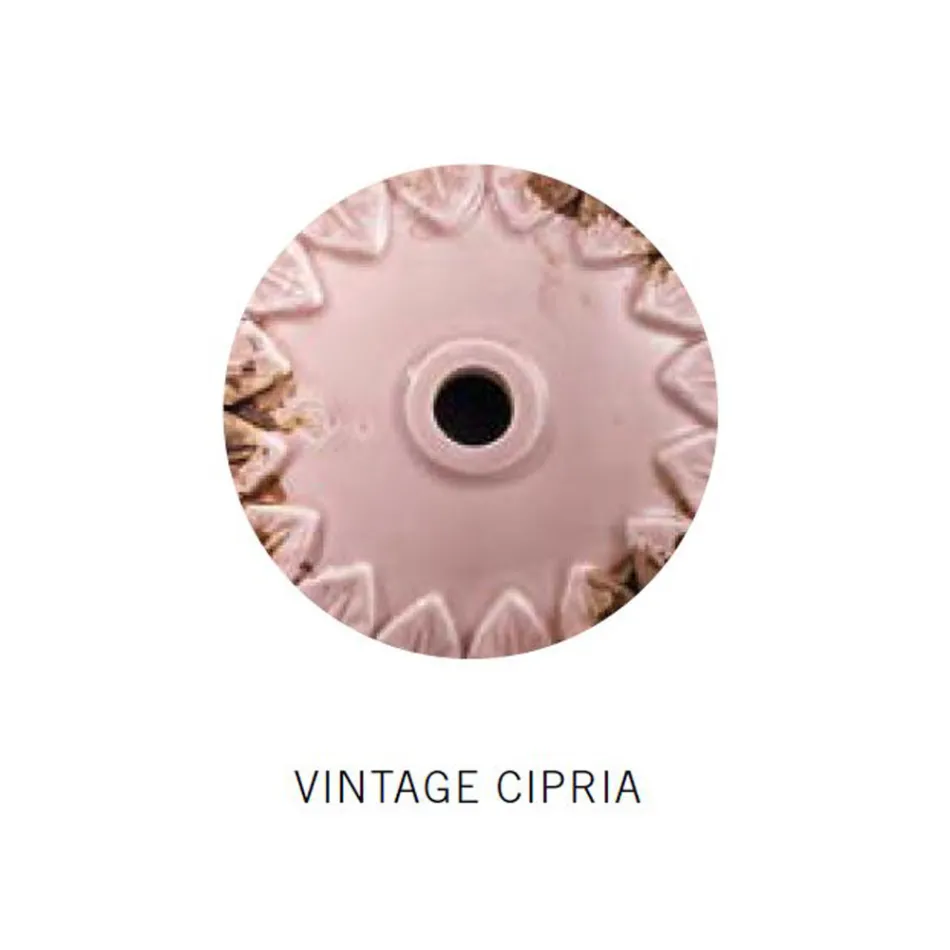 Lámpara de Suspensión de Cerámica y Hierro Artesanal e Industrial - Industrial Viadurini