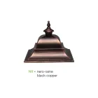 Lámpara de suspensión para exterior en aluminio y vidrio Made in Italy - Bonaria Viadurini