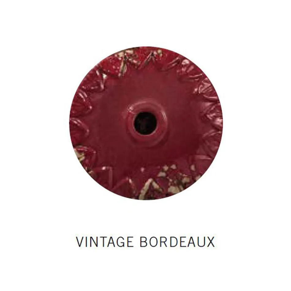 Lámpara de Suspensión de Diseño Industrial en Hierro, Vidrio y Cerámica - Urban Viadurini