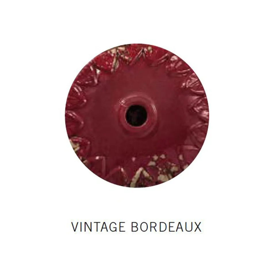 Lámpara de Suspensión en Hierro y Cerámica Industrial Hecha a Mano - Urban Viadurini