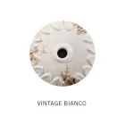 Lámpara de Suspensión Industrial Hecha a Mano Hierro y Cerámica - Industrial Viadurini