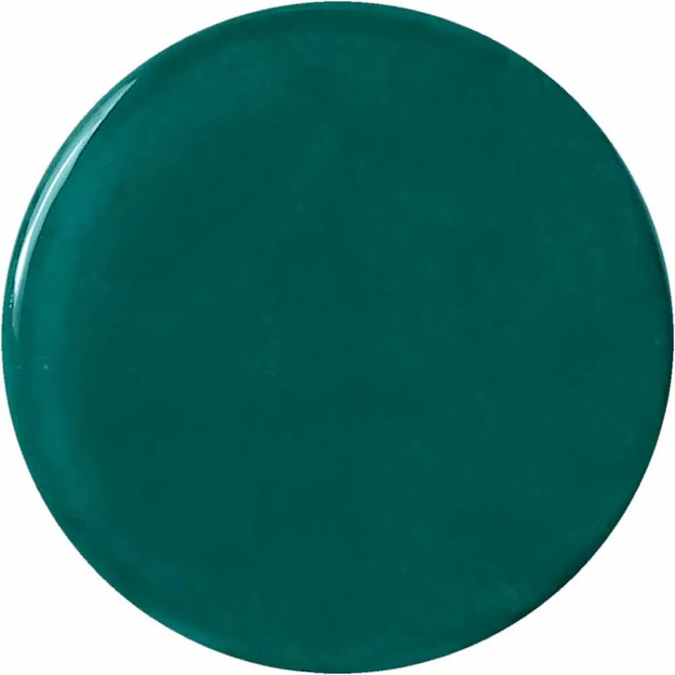 Lámpara colgante de cerámica retro amarilla o verde Made in Italy - Ferroluce Lariat Viadurini