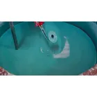 Lámpara colgante de cerámica retro amarilla o verde Made in Italy - Ferroluce Lariat Viadurini