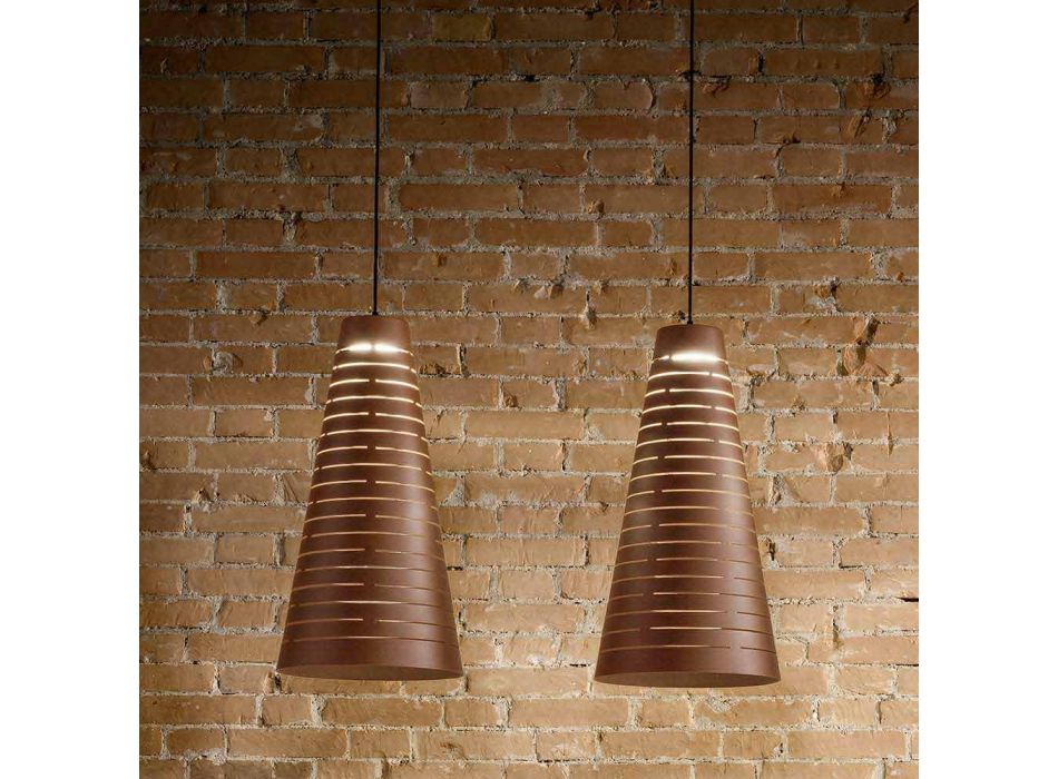 Lámpara suspendida de diseño Made of Italy Made in Italy - Cervino Aldo Bernardi Viadurini