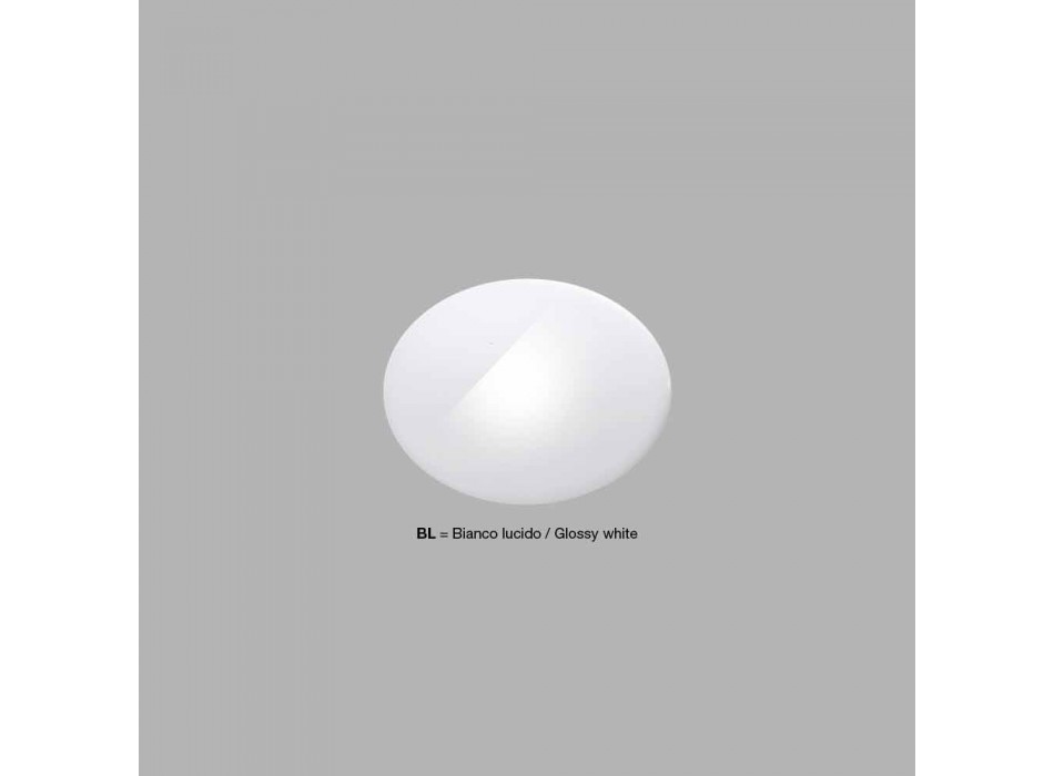 Lámpara suspendida de diseño cerámico - Destino de Aldo Bernardi Viadurini