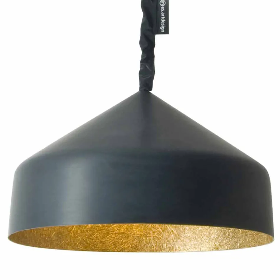 Lámpara colgante de diseño In-es.artdesign Cyrcus Pizarra de resina Viadurini