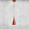 Lámpara LED suspendida de diseño en cerámica - Lustrini L2 Aldo Bernardi