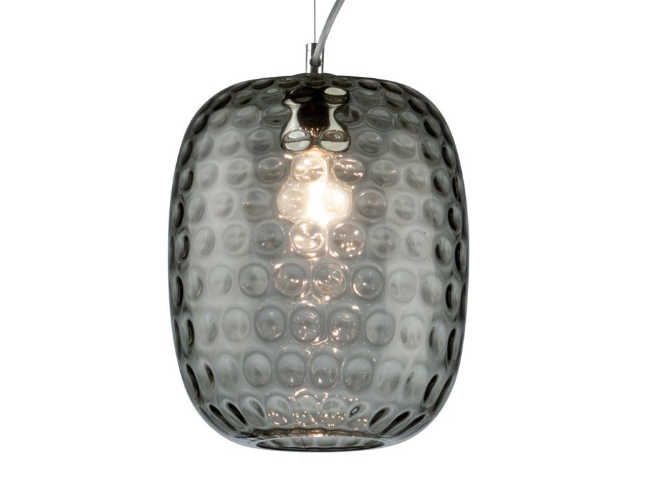 Lámpara colgante veneciana artesanal de vidrio soplado - Cloe Balloton Viadurini