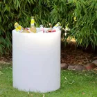 Lámpara de Mesa para Diseño Exterior o Interior con Led, Solar o E27 - Tamburostar Viadurini