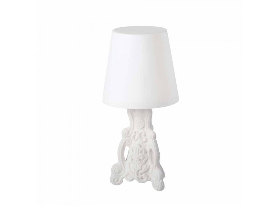 Lámpara de mesa Slide de Lady of Love de diseño luminoso fabricada en Italia. Viadurini