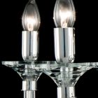 De la lámpara 8 desgin luces de vidrio con decoraciones de cristal de la hiedra Viadurini